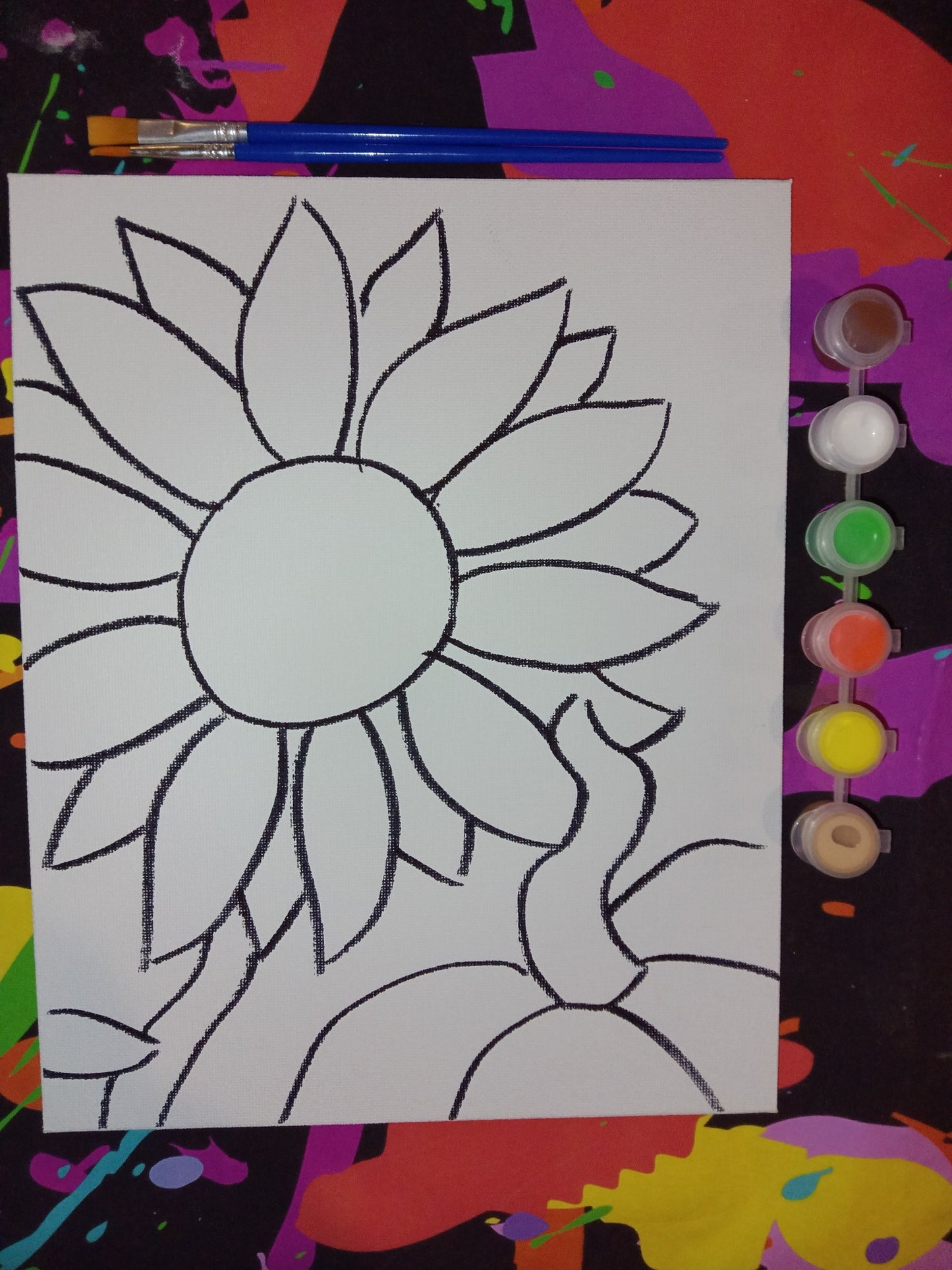sunflower and pumpkin