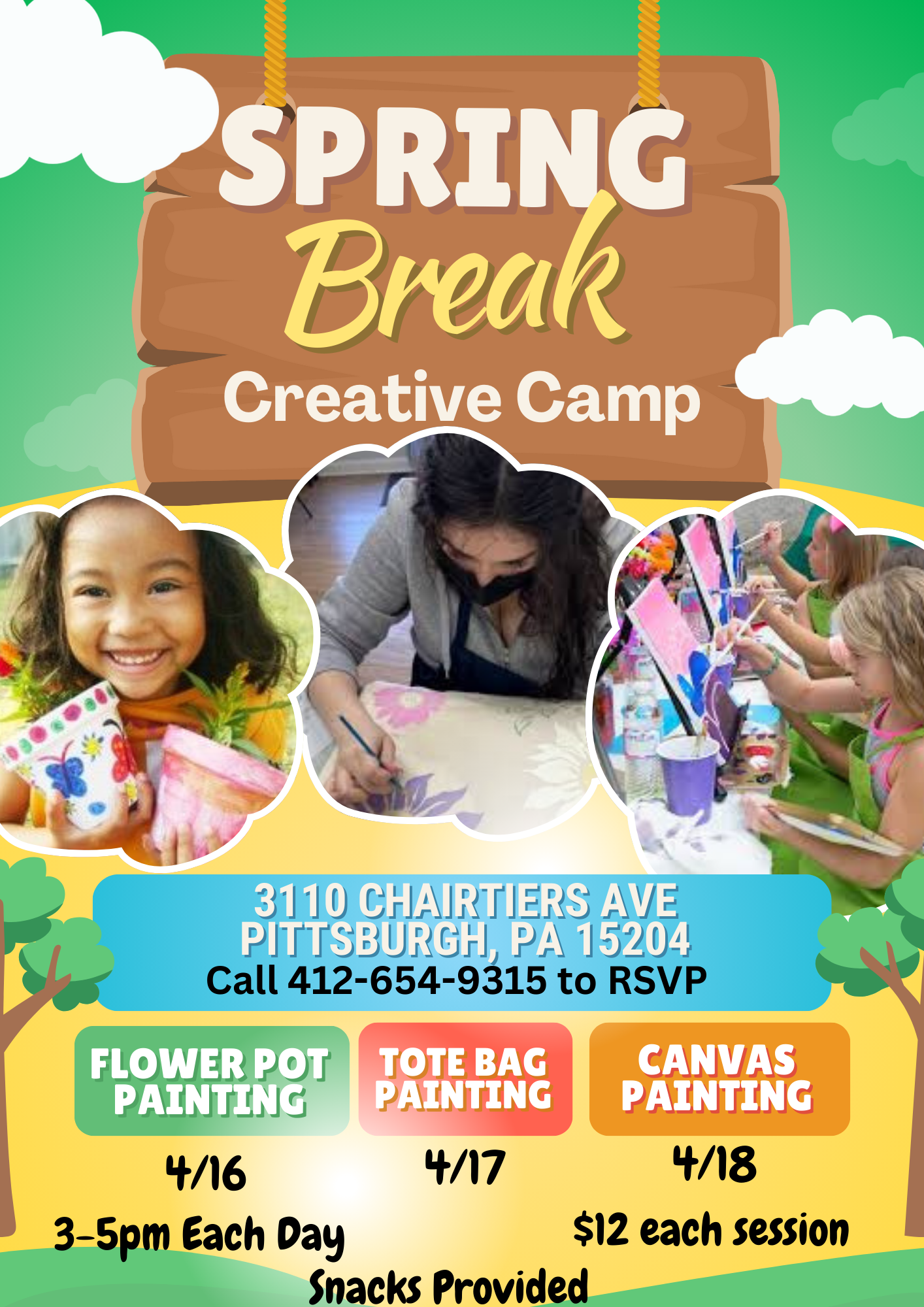 Spring Break Creative Camp