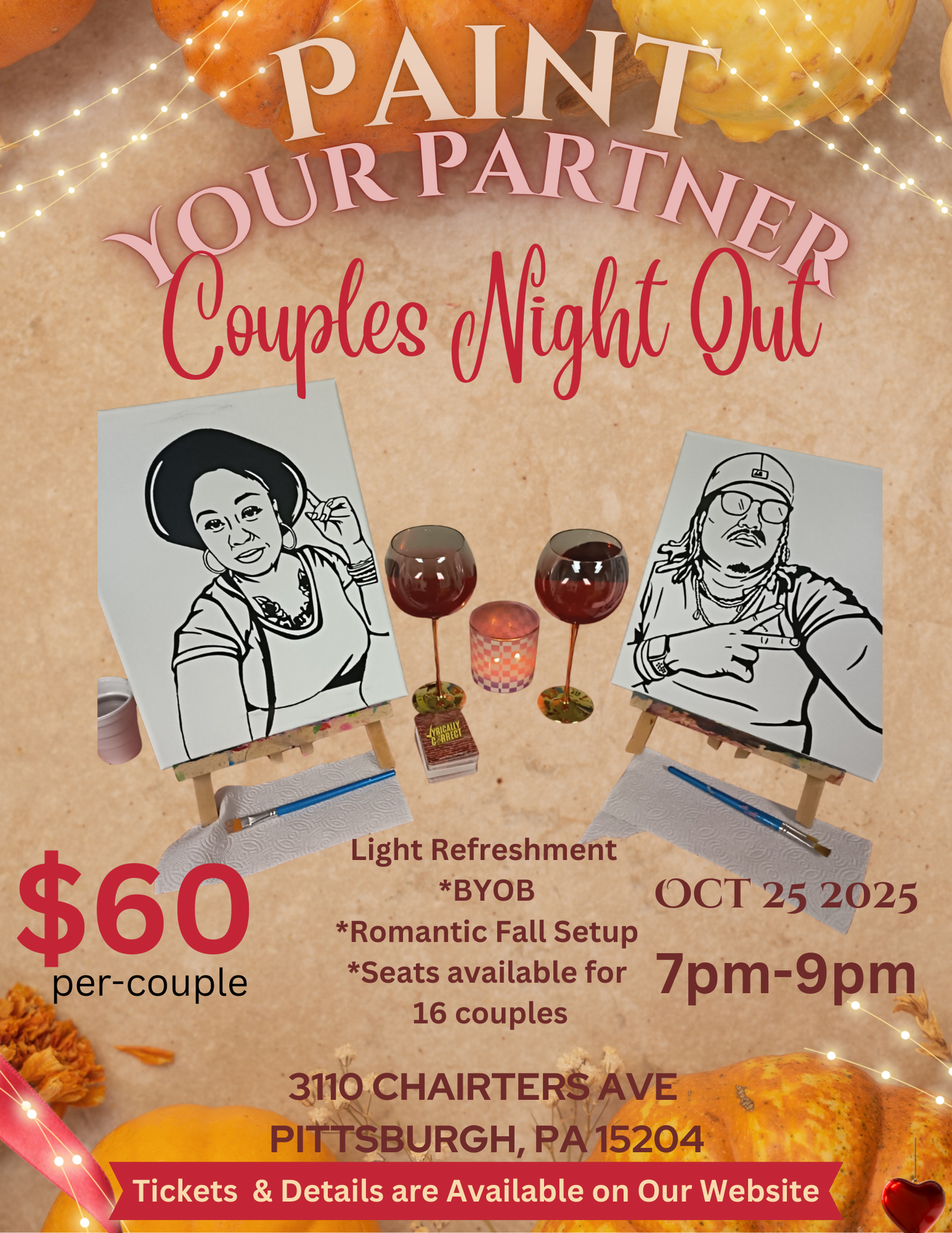 Couples Night Now " Paint Your Partner"