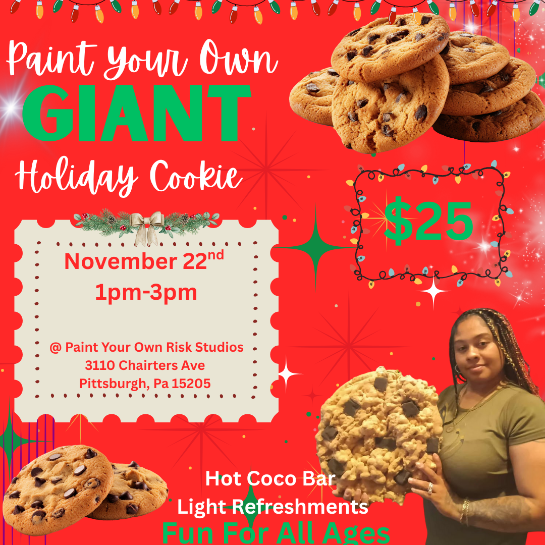 Paint Your Own Giant Cookie