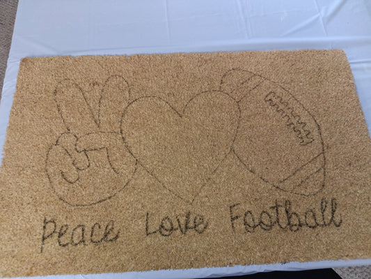 LOVE PEACE FOOTBALL