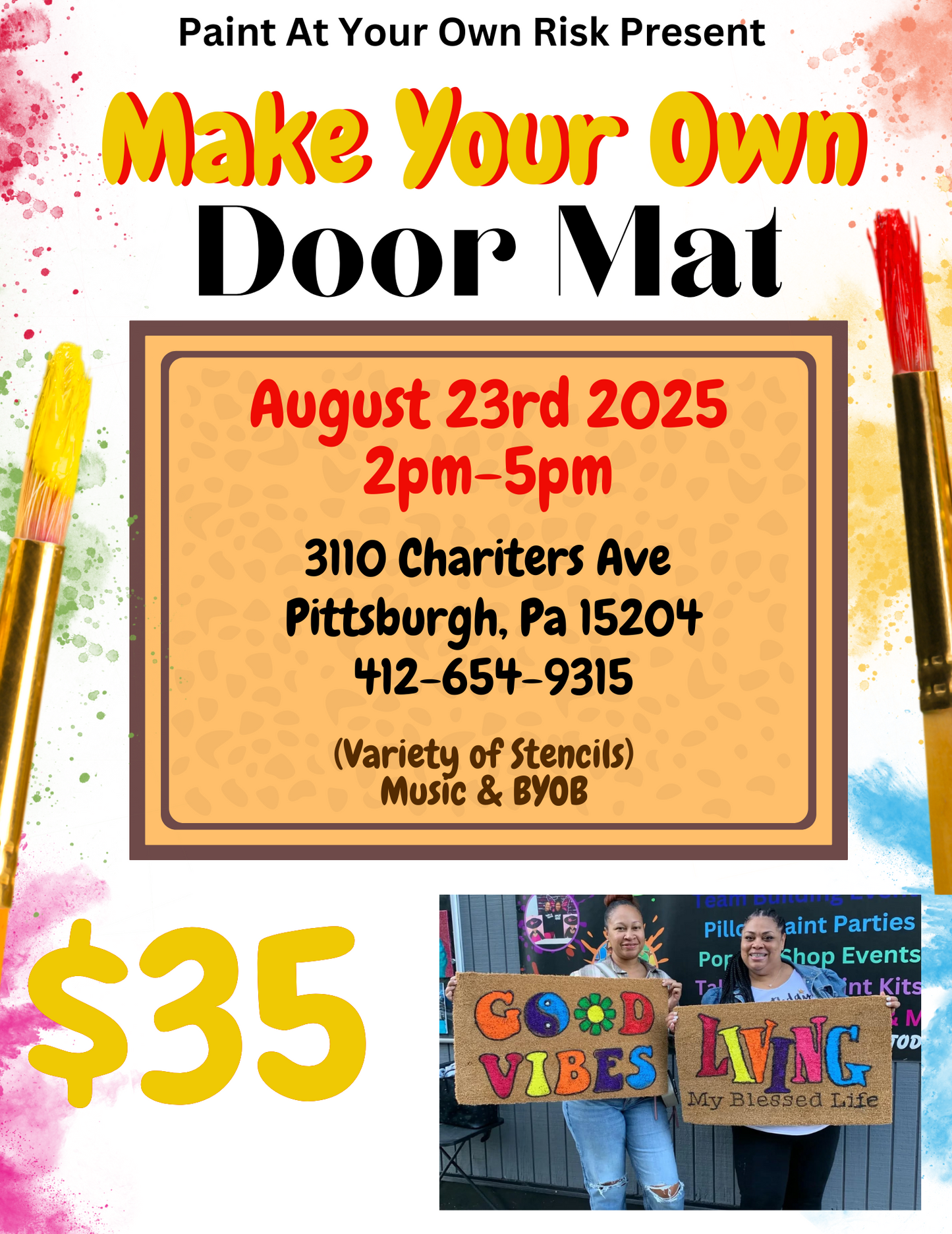 Make Your Own Door Mat