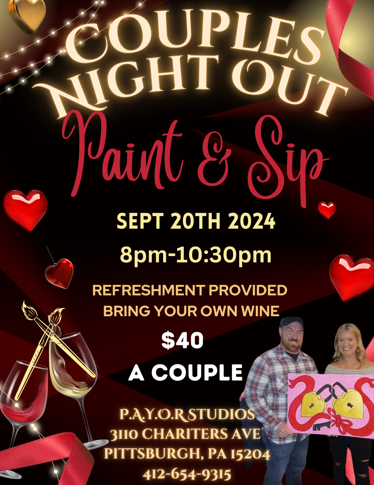 Paint & Praise Party