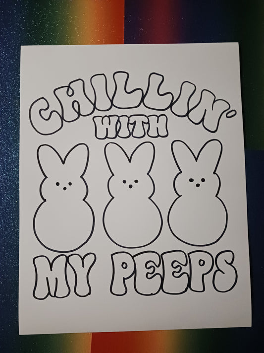 chillin' with my peeps