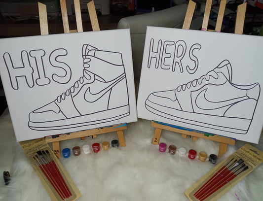 His & Her Nike Set