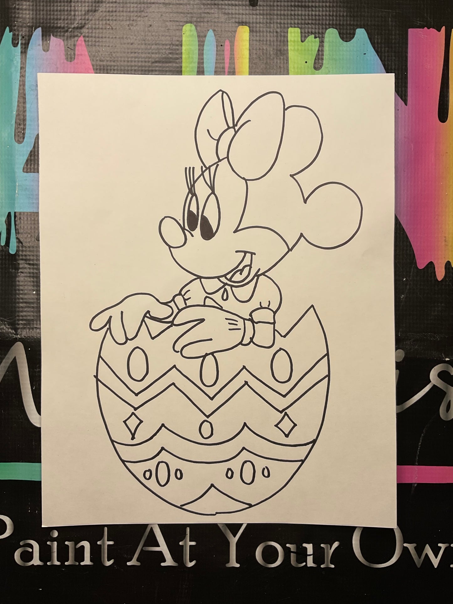 Minnie in a Egg