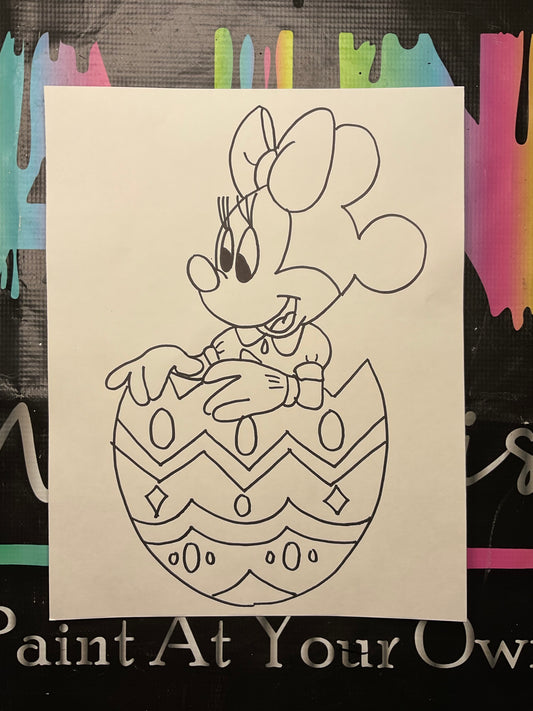 Minnie in a Egg