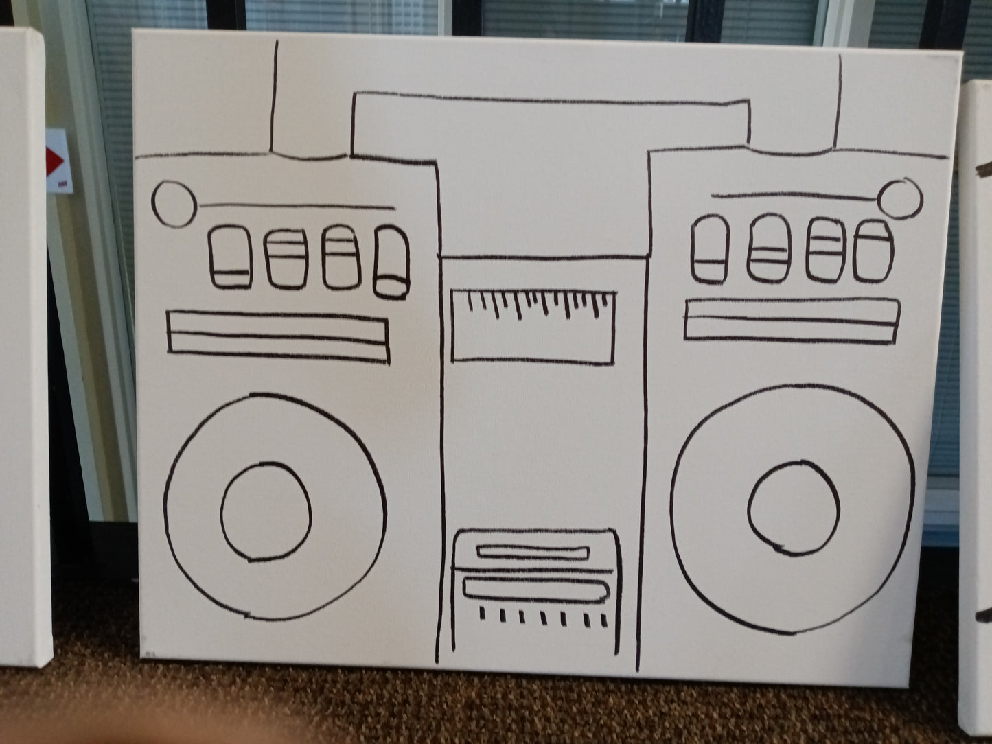 90's boom box